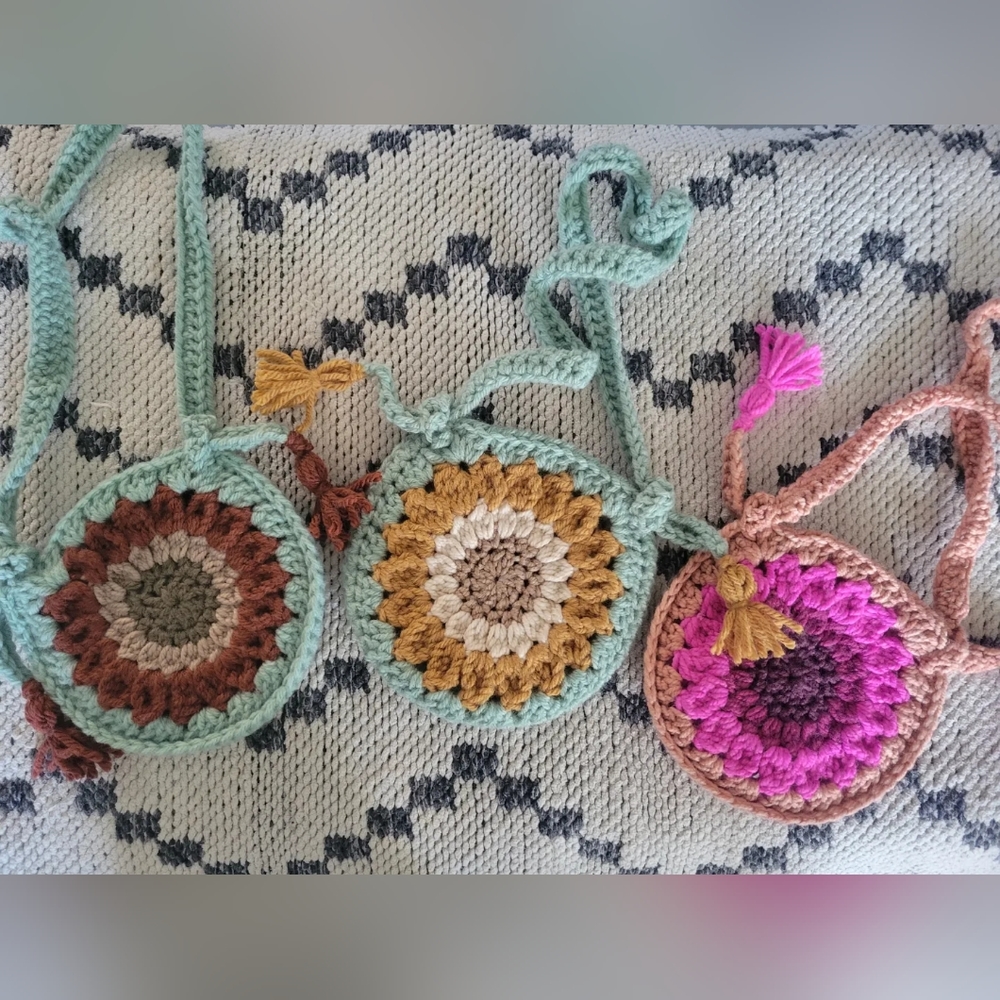Toddler/ Child Sunflower Power Purse